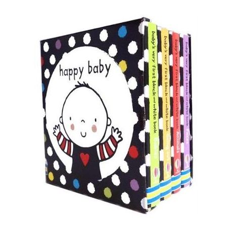 Happy Baby: Baby's Very First Black and White Little Library