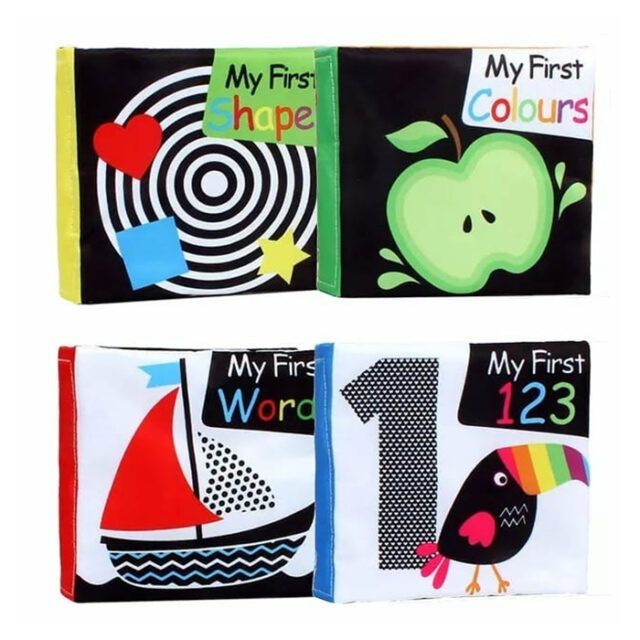 Baby's Very First Black and White Cloth Books