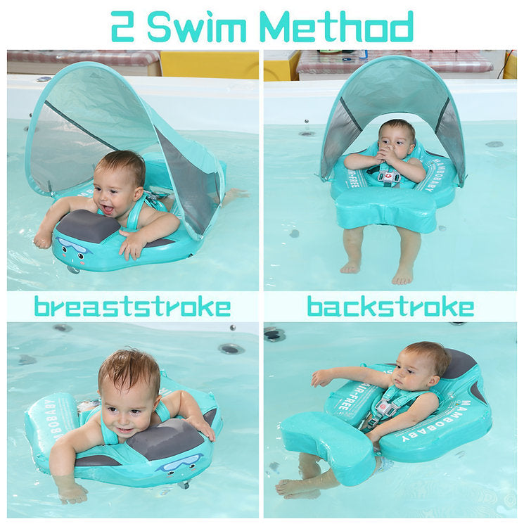 Mambobaby Float Deluxe with Canopy and Tail