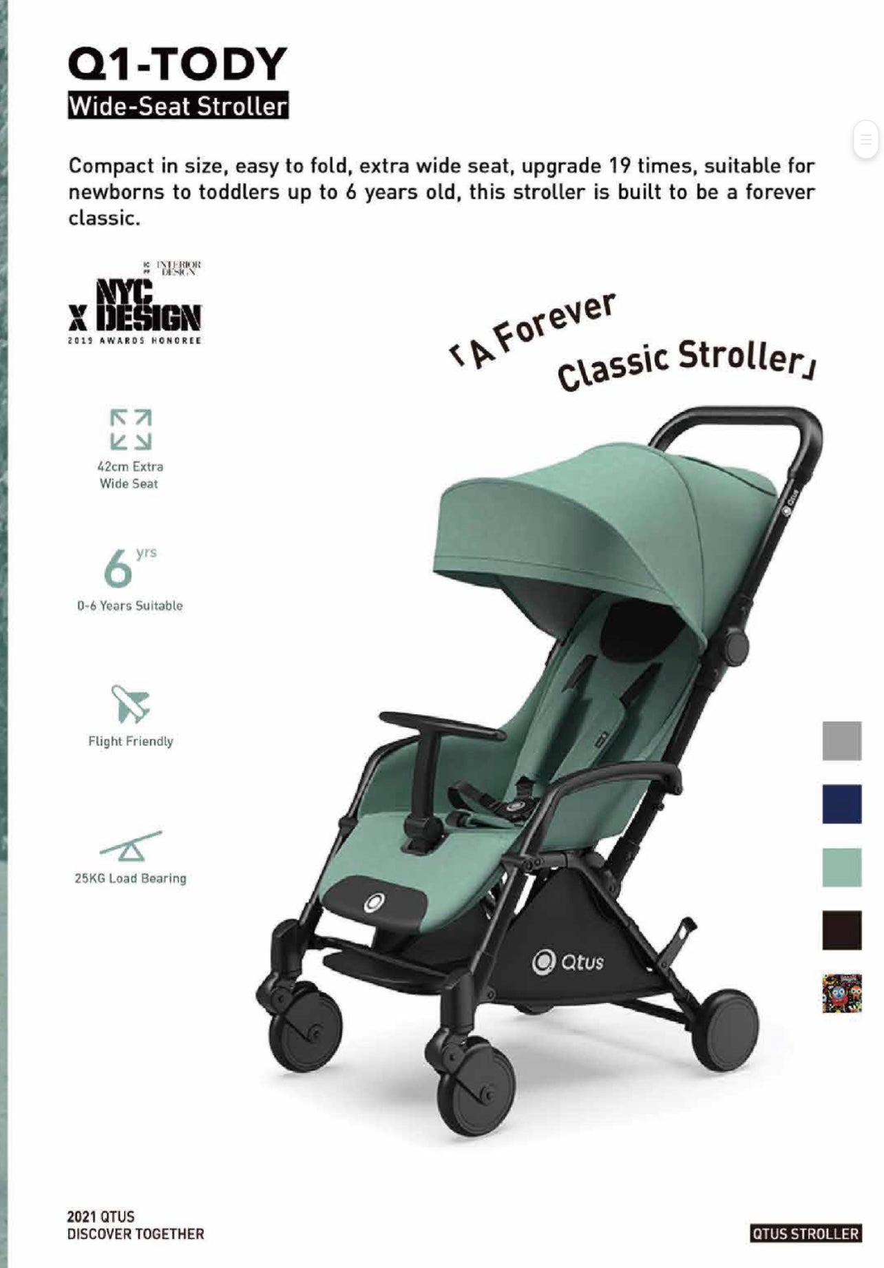 Qtus Tody stroller