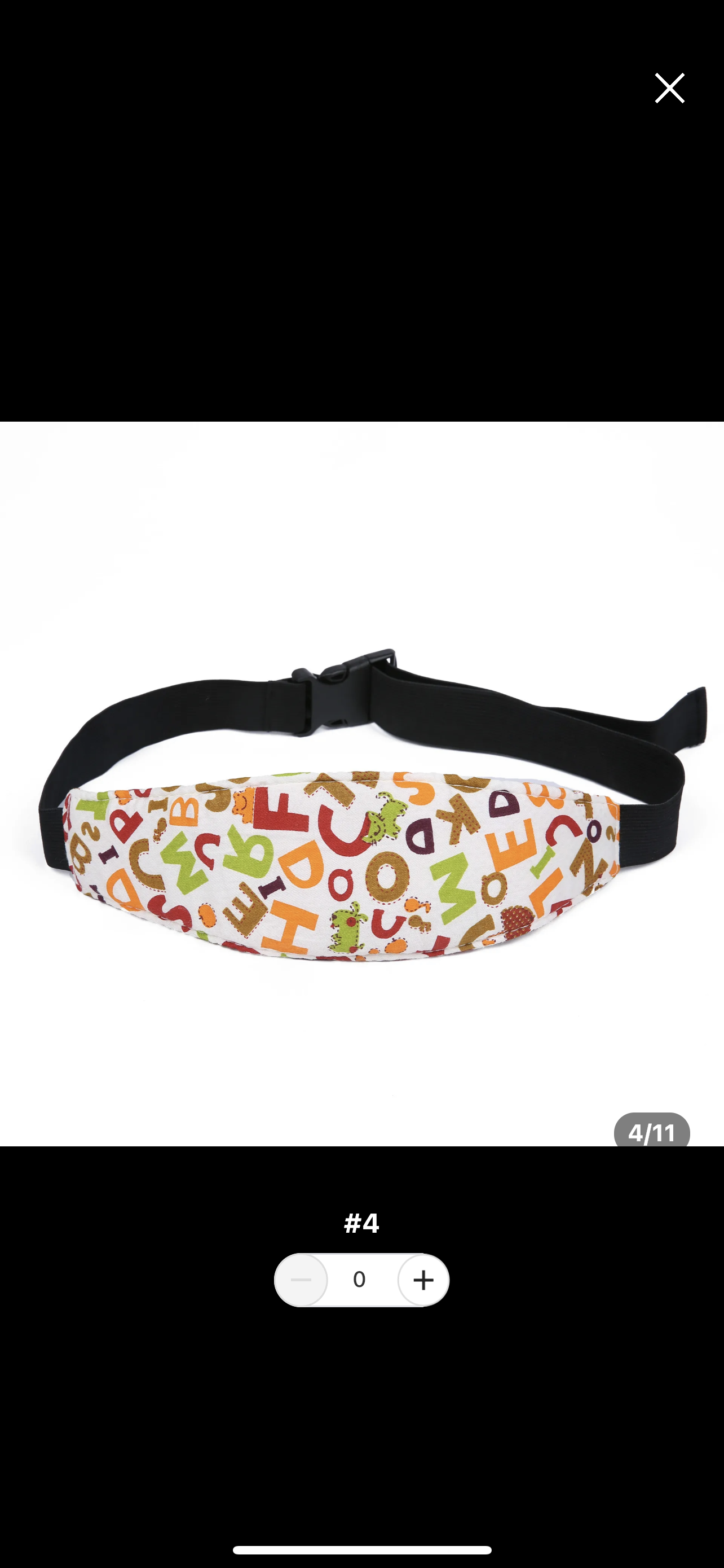 Head Support for Car Seats