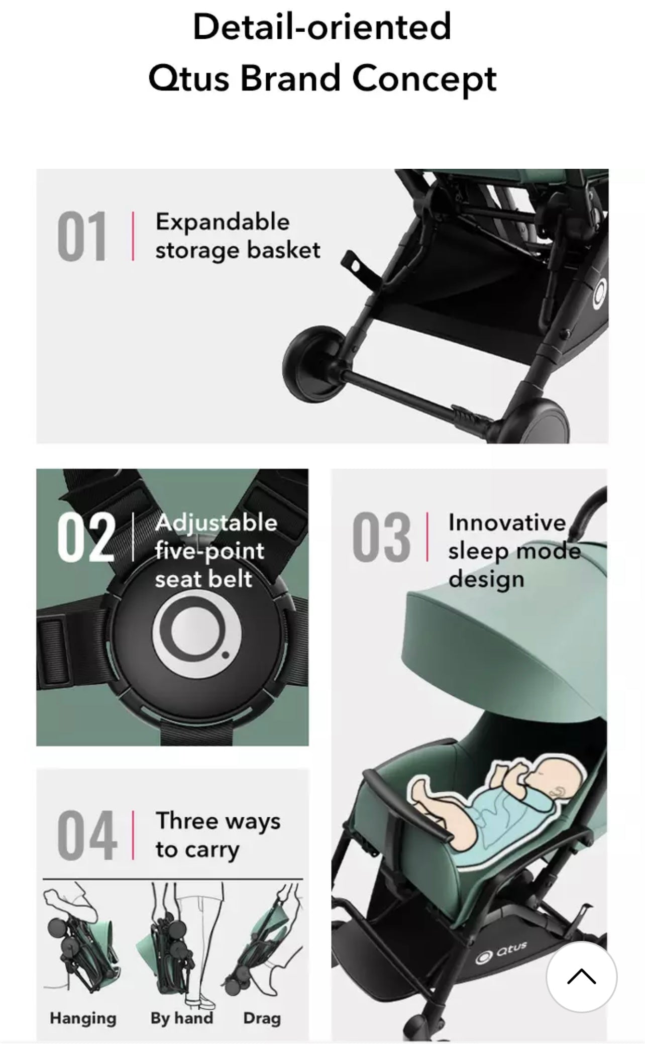 Qtus Tody stroller